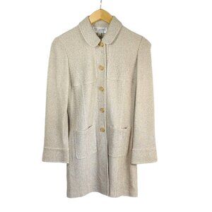 St. John Collection Longline‎ Knit Coat Jacket